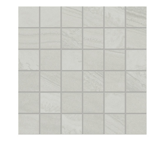 Varana Stone Mosaico 5x5 Cross Cut Light Grey | Ceramic mosaics | EMILGROUP