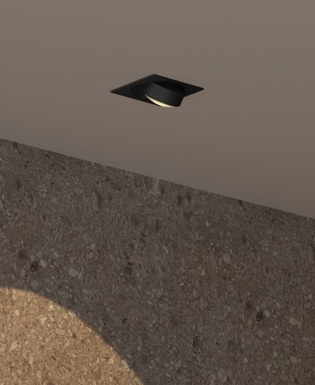 c.Flap recessed P BB 50° soft beam | Stealth Black/Stealth Black | Lampade soffitto incasso | CHRISTOPH