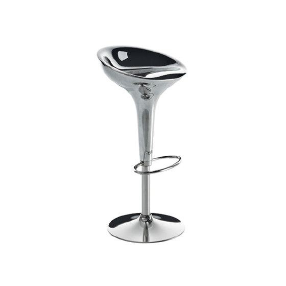 Al Bombo | Swivel bar stool - Stainless Steel x Die-Cast Aluminium | Barhocker | Magis