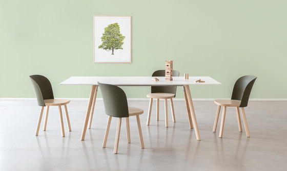 Alpina | Chair - Olive Green | Chairs | Magis