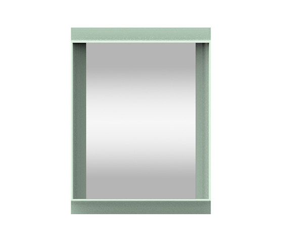 Coves | Wall mirrors with shelf - Sage 60x80 cm | Miroirs | Magis