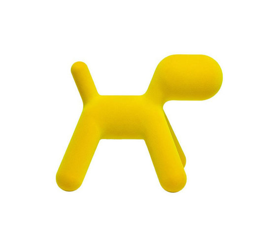 Puppy | Abstract plastic dog - 03 Yellow Iridescent | Objetos | Magis