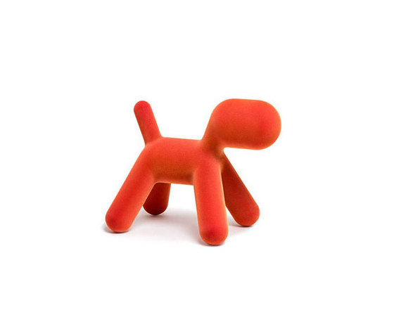 Puppy XS | Abstract plastic dog - 02 Orange Iridescent | Objetos | Magis