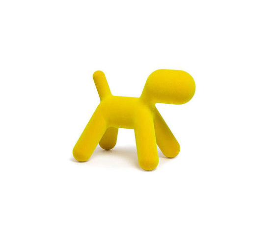 Puppy XS | Abstract plastic dog - 03 Yellow Iridescent | Objetos | Magis