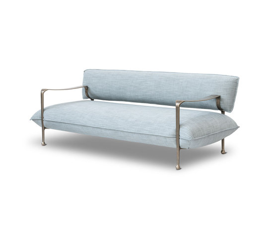 Riace | 3-seater sofa - Limonta Indianskop 46 | Sofas | Magis