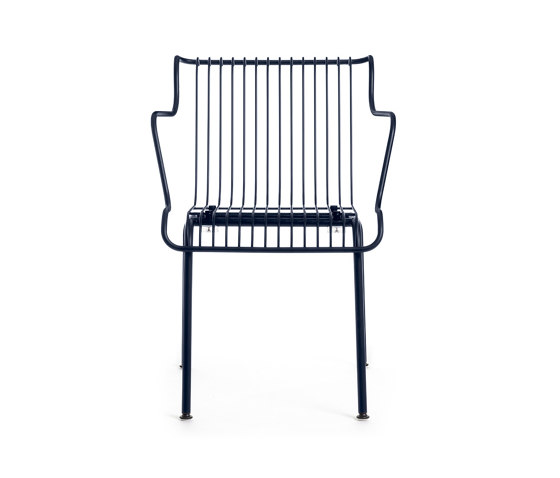 South | Stacking armchair - Night Blue | Sedie | Magis