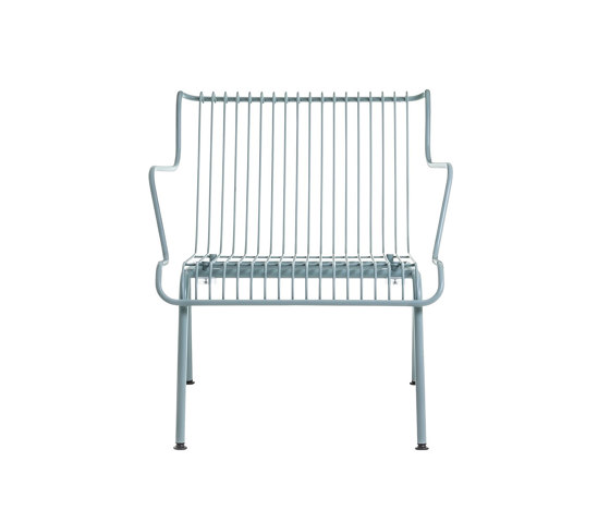 South | Stacking low armchair - Light Blue | Armchairs | Magis