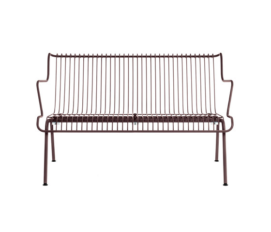 South | Stacking low bench - Bordeaux | Panche | Magis