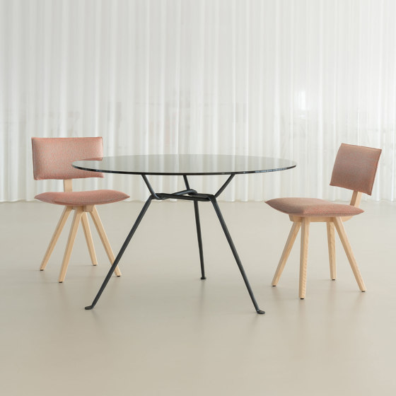 Trave | Upholstered chair - Oak | Stühle | Magis