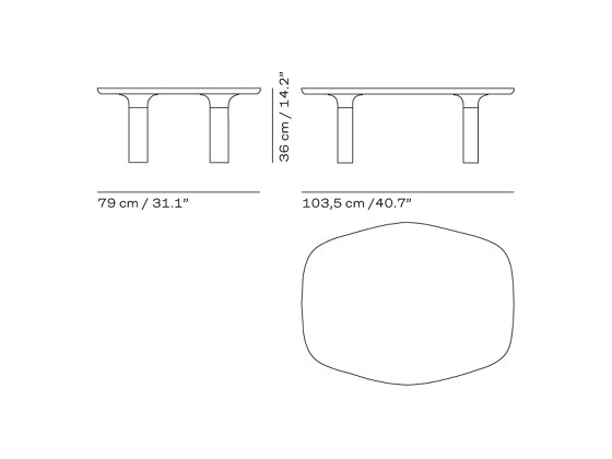 Analog™ | JH63A | Mesas de centro | Fritz Hansen