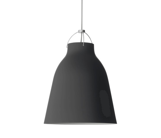 Caravaggio™ Matt | Pendant | P3 | Black | Grey45 cord | Lámparas de suspensión | Fritz Hansen