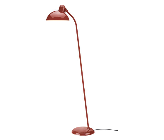 Kaiser Idell™ Floor Lamp | Venetian Red | Standleuchten | Fritz Hansen