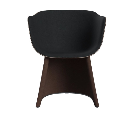 Monolit™ | CM221, Dining chair with leather piping | Chairs | Fritz Hansen