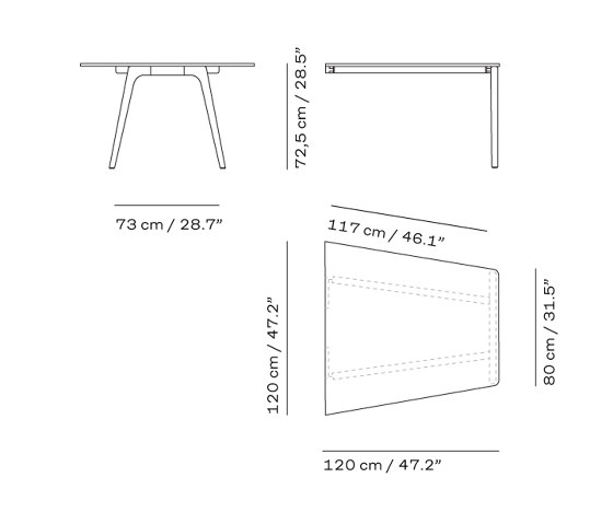 Pluralis™ | KS437 | Tavoli contract | Fritz Hansen