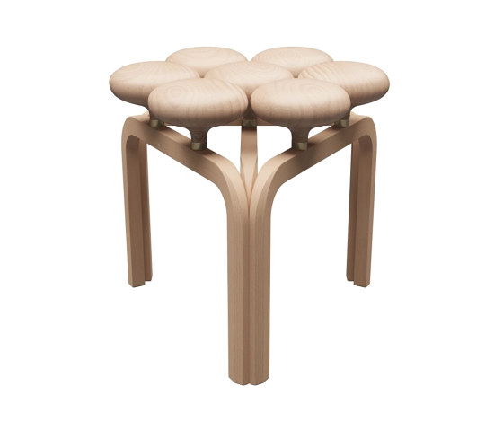 Utzon Stool | JU01 | Taburetes | Fritz Hansen