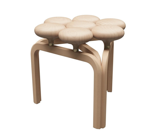 Utzon Stool | JU01 | Taburetes | Fritz Hansen