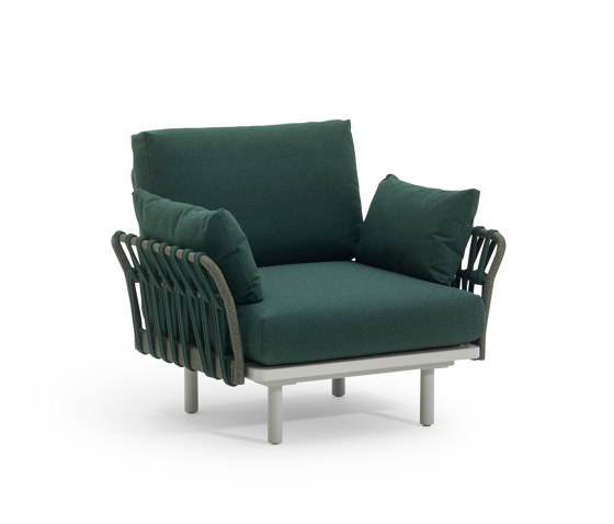 Emma Cross Armchair | Armchairs | Varaschin