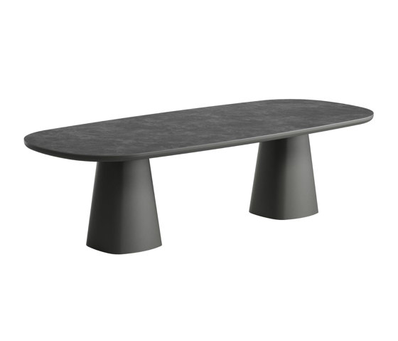 Seattle Dining Table 260x110cm, Black Matt Frame | Mesas comedor | Design Pergola