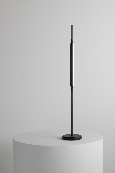 Reed Table Light small matt-black powdercoat | Table lights | Tom Kirk Lighting