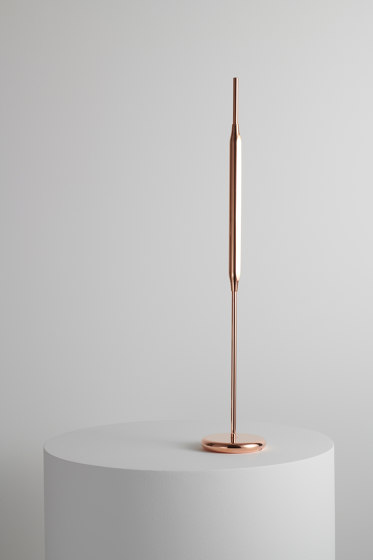 Reed Table Light small polished copper | Lámparas de sobremesa | Tom Kirk Lighting