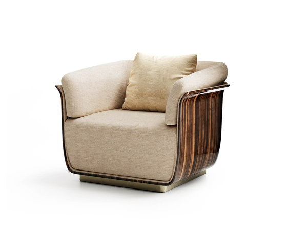 Allure wood armchair | Fauteuils | Capital