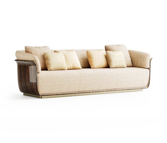 Allure wood sofa 3s | Sofás | Capital