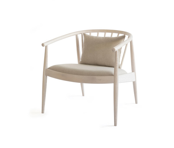 Reprise | Chair Upholstered | Walnut | Fauteuils | L.Ercolani