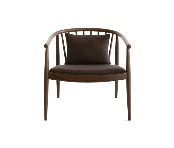 Reprise | Chair Upholstered | Walnut | Armchairs | L.Ercolani