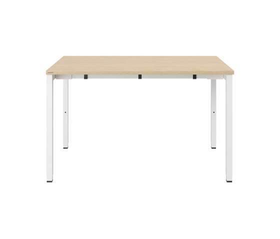 Pure Work Table with 4 - Legged Base - Melamine Oak Vicenza | Mesas contract | Neudoerfler