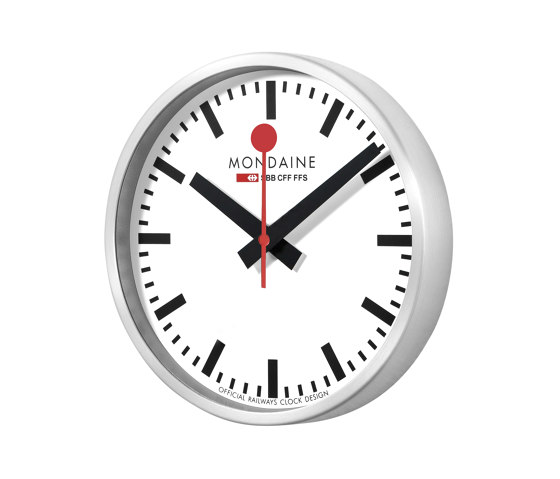 Stop2Go Wall Clock 25 cm, stop2go WiFi Clock | Orologi | Mondaine Watch