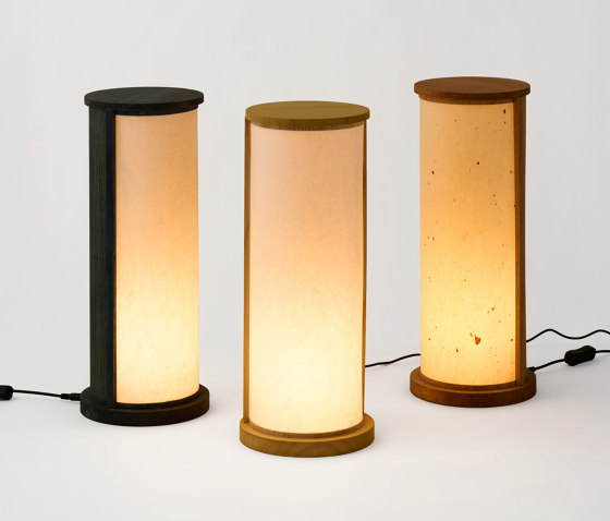 Washi lamp Indigo | Luminaires de sol | Hiyoshiya