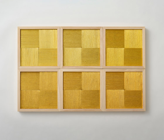 Gold thread panel | Wandbilder / Kunst | Hiyoshiya
