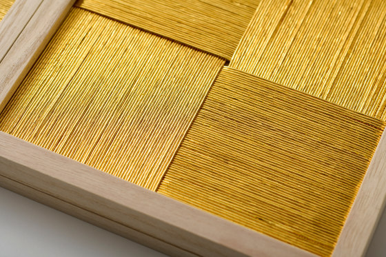 Gold thread panel | Quadri / Murales | Hiyoshiya