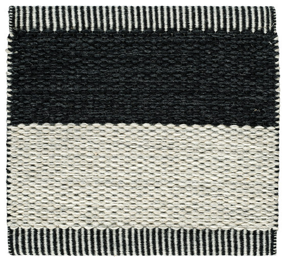 Wide Stripe Icon | Midnight Black 554 | Alfombras / Alfombras de diseño | Kasthall