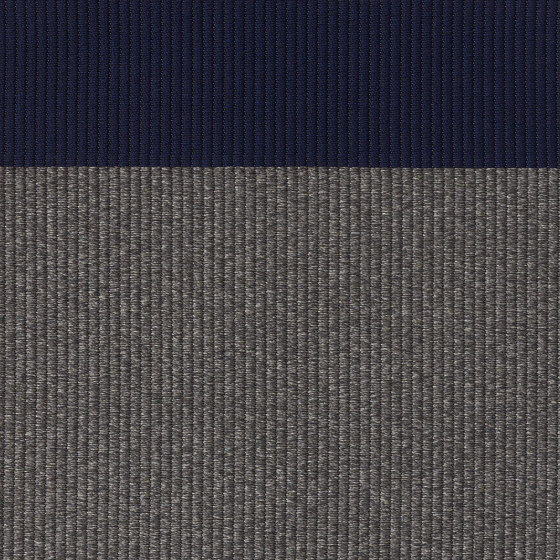 Beach in/out | melange grey-navy blue | Formatteppiche | Woodnotes