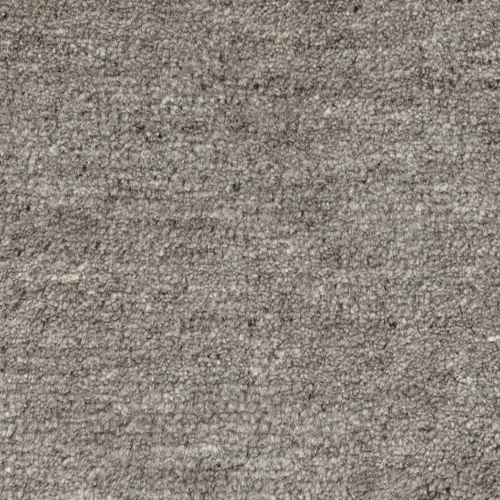 Uni hand knotted rug | light grey | Formatteppiche | Woodnotes