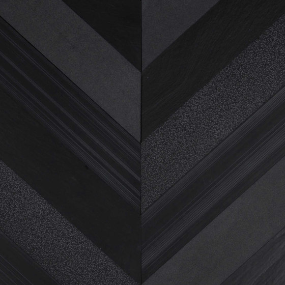 Chevron | Black | Rivestimenti pareti | Artesia