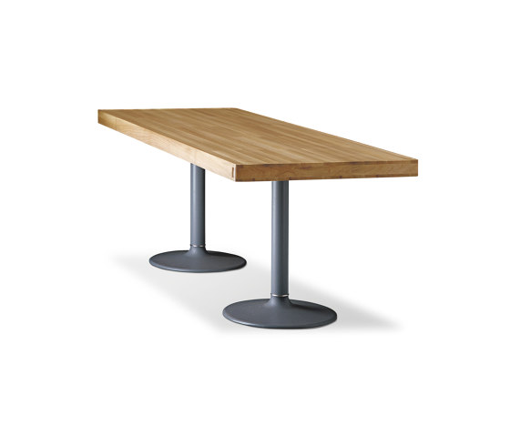 11 Table pieds corolle, plateau bois | Tavoli pranzo | Cassina