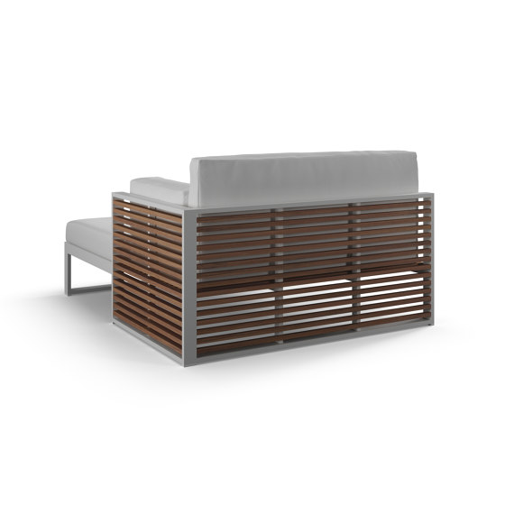 DNA Teak Divano Modular 2 XL | Lettini / Lounger | GANDIABLASCO