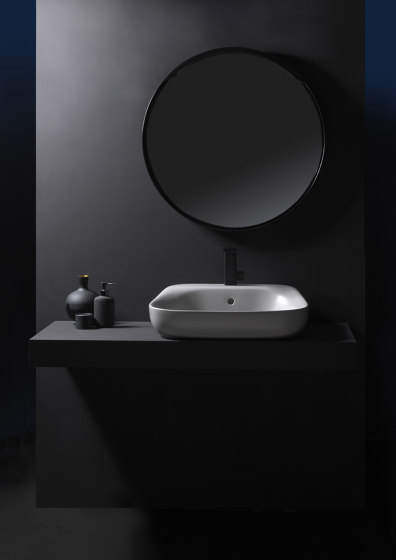 Fluo 70 basin | Wash basins | Ceramica Flaminia