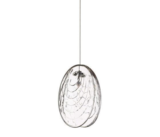MUSSELS single pendant clear anthracite | Lampade sospensione | Bomma