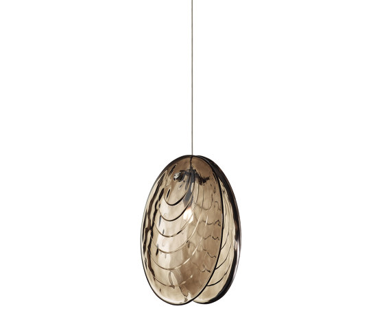 MUSSELS single pendant smoke anthracite | Suspended lights | Bomma