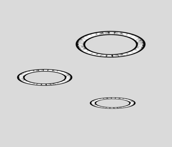 MITA circle 240/450 recessed trim | Plafonniers encastrés | XAL