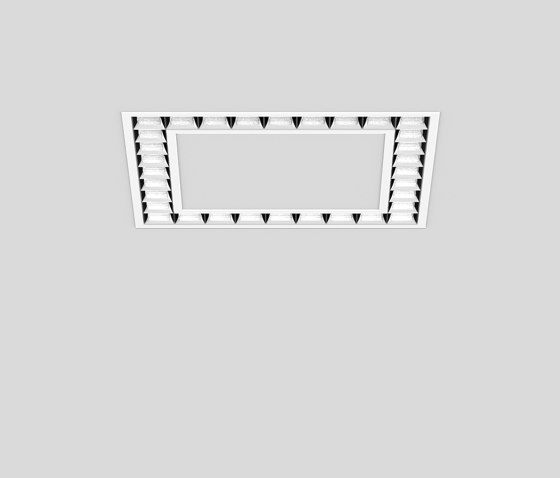 MITA square recessed trim | Lampade soffitto incasso | XAL