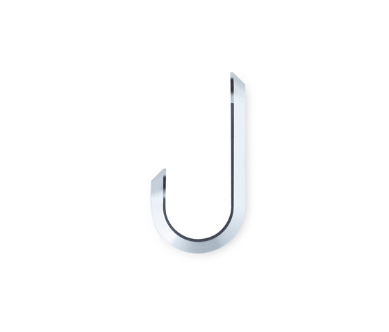 Curve Mini Hooks Silver | Single hooks | Normann Copenhagen