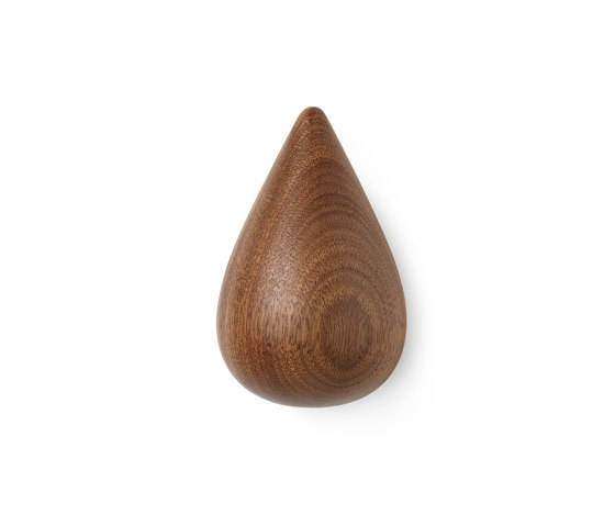 Dropit Hooks Large Walnut | Ganchos simples | Normann Copenhagen