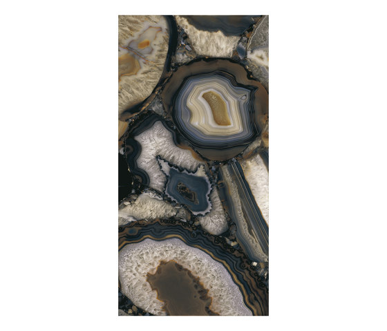 Level Marmi Agate Black | Ceramic panels | EMILGROUP