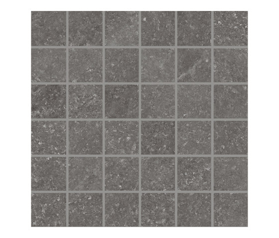 Salt Stone Mosaico 30x30 Black Iron | Ceramic mosaics | EMILGROUP
