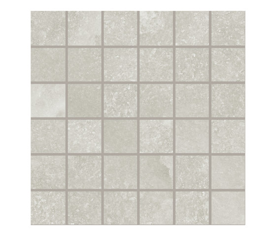 Salt Stone Mosaico 30x30 Grey Ash | Ceramic mosaics | EMILGROUP
