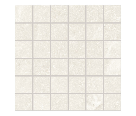 Salt Stone Mosaico 30x30 White Pure | Ceramic mosaics | EMILGROUP